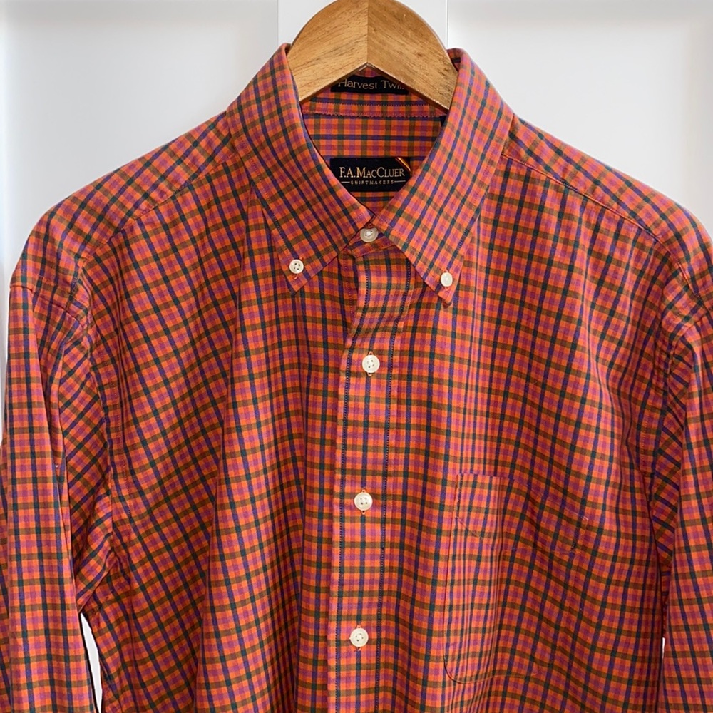 F.A. MacCluer Large Harvest Twill Sport Shirt